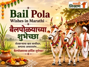 Bail Pola Wishes in Marathi
