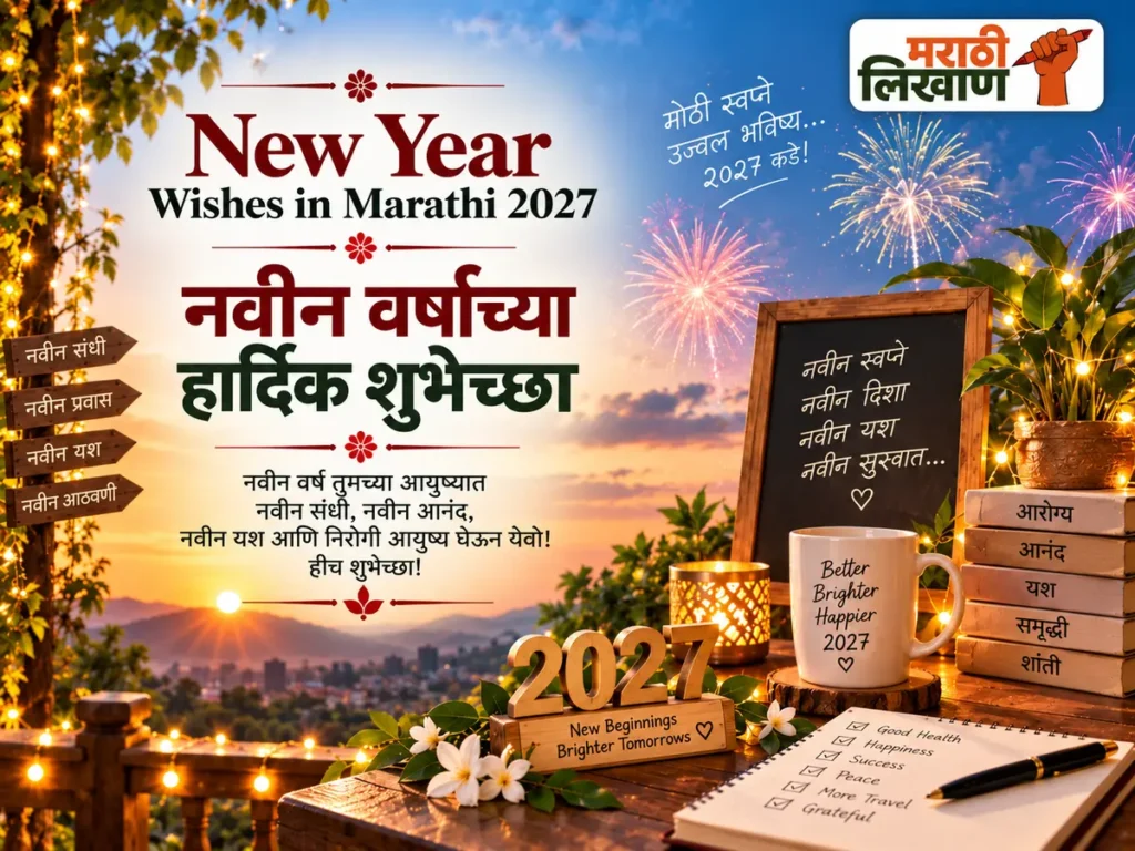 Happy New Year Wishes in Marathi 2027